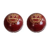 KOODOX Leather Cricket Ball - Pacer (Pack of 2)