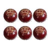 KOODOX Leather Cricket Ball - Pacer (Pack of 6)